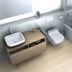 Duravit DuraStyle 430mm Counter Top Basin - 0349430000 5 Duravit DuraStyle 430mm Counter Top Basin - 0349430000 -Basin Kitchen Sinks Shop 0349430000 D2 460
