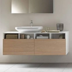 Duravit DuraStyle 600mm Counter Top Basin - 0349600000 7 Duravit DuraStyle 600mm Counter Top Basin - 0349600000 -Basin Kitchen Sinks Shop 0349600000 D2 460