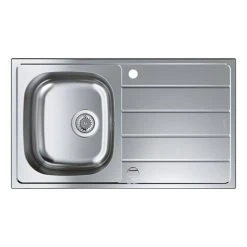 Grohe K200 1.0 Bowl Stainless Steel Kitchen Sink - 31552SD1 -Basin Kitchen Sinks Shop 31552SD1 D3 460