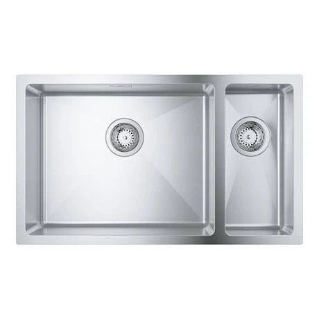 Grohe K700 1.5 Bowl Undermount Stainless Steel Kitchen Sink - 31575SD1 4 Grohe K700 1.5 Bowl Undermount Stainless Steel Kitchen Sink - 31575SD1 - Image 4