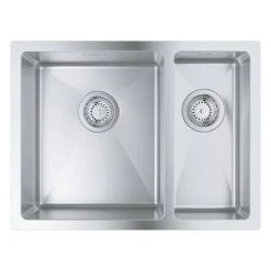 Grohe K700 1.5 Bowl Stainless Steel Kitchen Sink - 31577SD1 5 Grohe K700 1.5 Bowl Stainless Steel Kitchen Sink - 31577SD1 -Basin Kitchen Sinks Shop 31577SD1 D2 460