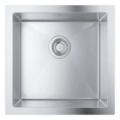 Grohe K700 1.0 Bowl Stainless Steel Kitchen Sink - 31578SD1 -Basin Kitchen Sinks Shop 31578SD1 D3 460