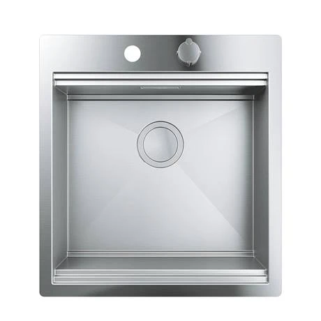 Grohe K800 1.0 Bowl Stainless Steel Kitchen Sink - 31583SD0 2 Grohe K800 1.0 Bowl Stainless Steel Kitchen Sink - 31583SD0 - Image 2