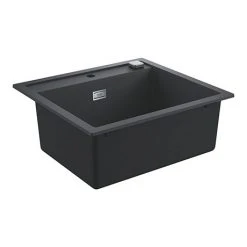Grohe K700 1.0 Bowl Composite Quartz Kitchen Sink - Black - 31651AP0