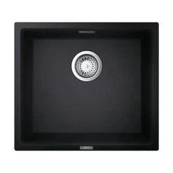 Grohe K700 1.0 Bowl Undermount Composite Quartz Kitchen Sink - Black - 31653AP0 -Basin Kitchen Sinks Shop 31653AP0 D2 460