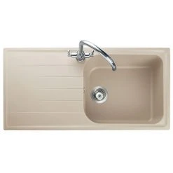 Rangemaster Amethyst 1000 x 500mm Igneous Stone 1.0 Bowl Inset Sink - AME1051SN