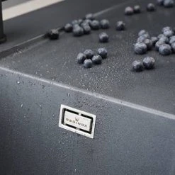 Reginox Amsterdam 10 1.0 Bowl Granite Kitchen Sink - Black Silvery 5 Reginox Amsterdam 10 1.0 Bowl Granite Kitchen Sink - Black Silvery -Basin Kitchen Sinks Shop AMSTERDAM10BS D2 460