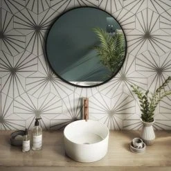 Arezzo Ribbed Round Counter Top Basin - 358mm Diameter 7 Arezzo Ribbed Round Counter Top Basin - 358mm Diameter -Basin Kitchen Sinks Shop AZ103 detail2 460