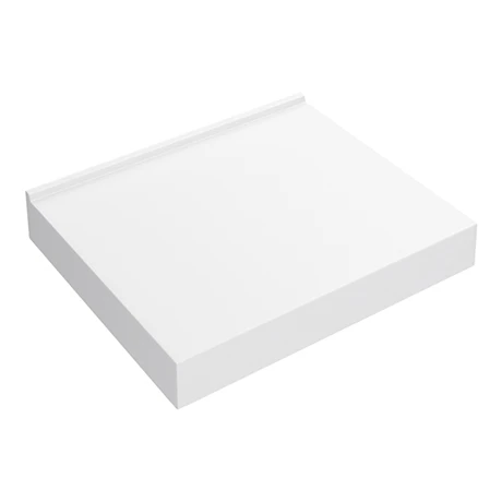 Arezzo Stone Resin Wall Mounted Basin Shelf (600mm Wide - Matt White) 1 Arezzo Stone Resin Wall Mounted Basin Shelf (600mm Wide - Matt White)