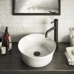 Arezzo Round 355mm Modern Counter Top Basin