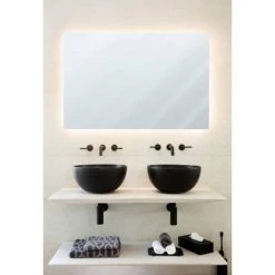 BagnoDesign Matt Black Koy 400mm Round Countertop Basin -Basin Kitchen Sinks Shop BDS KOY 702 MB D6 460