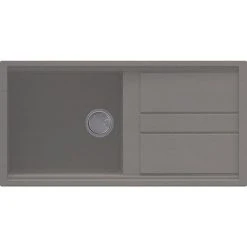 Reginox Best 480 1.0 Bowl Granite Kitchen Sink - Titanium