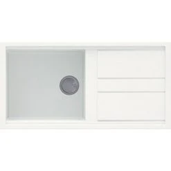 Reginox Best 480 1.0 Bowl Granite Kitchen Sink - White