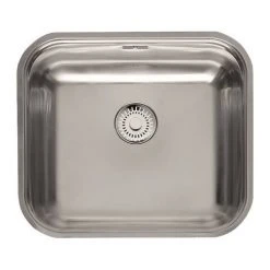 Reginox Colorado Comfort 1.0 Bowl Stainless Steel Inset/Undermount Kitchen Sink -Basin Kitchen Sinks Shop COLORADOCOMFORT D2 460