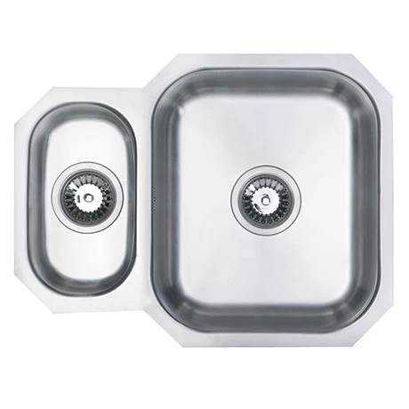 Reginox Dakota 1.5 Bowl Stainless Steel Undermount Kitchen Sink 1 Reginox Dakota 1.5 Bowl Stainless Steel Undermount Kitchen Sink