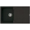 Reginox Ego 400 1.0 Bowl Granite Kitchen Sink - Black