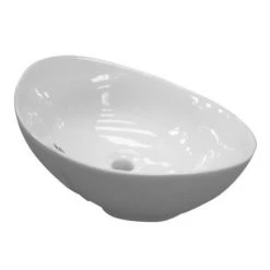 Edge High Rise Waterfall Basin Mixer with Oval Counter Top Basin -Basin Kitchen Sinks Shop Edge High Rise Waterfall Basin Mixer with Oval Counter Top Basin d2 460