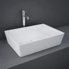 RAK Feeling 500 x 360mm 0TH Rectangular Counter Top Basin - FEECT5000AWHA