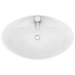 Faro Oval Counter Top Basin 1TH - 590 x 395mm -Basin Kitchen Sinks Shop Faro Oval Counter Top Basin detail2 460