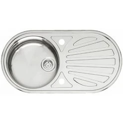 Reginox Galicia 1.0 Bowl Stainless Steel Inset Kitchen Sink