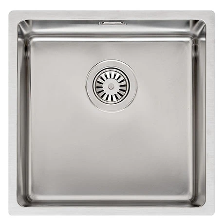 Reginox Houston 40x40 1.0 Bowl Stainless Steel Kitchen Sink 1 Reginox Houston 40x40 1.0 Bowl Stainless Steel Kitchen Sink