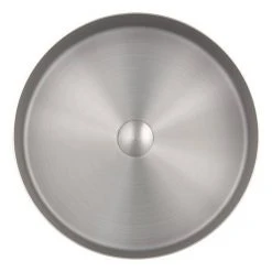 JTP Vos Round Inox Stainless Steel Counter Top Basin + Waste -Basin Kitchen Sinks Shop IXCTR400 D2 460