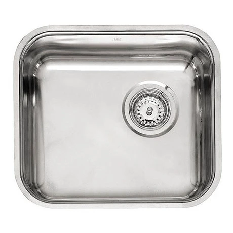 Reginox L184035KGHNOF 1.0 Bowl Stainless Steel Kitchen Sink (No Overflow) 1 Reginox L184035KGHNOF 1.0 Bowl Stainless Steel Kitchen Sink (No Overflow)