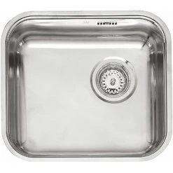 Reginox L184035OKG 1.0 Bowl Stainless Steel Inset/Undermount Kitchen Sink
