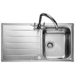 Rangemaster Michigan 1.0 Bowl Stainless Steel Kitchen Sink