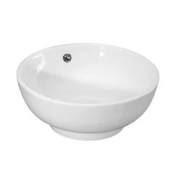 Nuie 410 Round Counter Top Vessel - NBV124 -Basin Kitchen Sinks Shop NBV124 d1 460