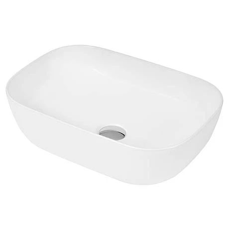 Hudson Reed Rectangular 455 x 325mm Countertop Vessel Basin - NBV158 1 Hudson Reed Rectangular 455 x 325mm Countertop Vessel Basin - NBV158