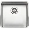 Reginox Ohio 40x40 1.0 Bowl Stainless Steel Kitchen Sink