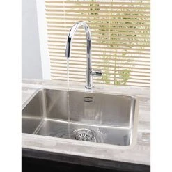 Reginox Ohio 50x40 1.0 Bowl Stainless Steel Kitchen Sink -Basin Kitchen Sinks Shop OHIO50X40L D3 460