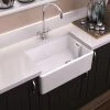 Period Bathroom Co. Belfast Ceramic Kitchen Sink - W610 x D457mm