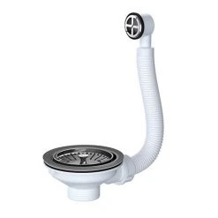 Viva Basket Strainer Waste with Round Overflow