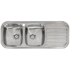 Reginox Regent 30 Lux 2.0 Bowl Stainless Steel Inset Kitchen Sink