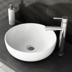 Swift High Rise Basin Mixer with Round Counter Top Basin