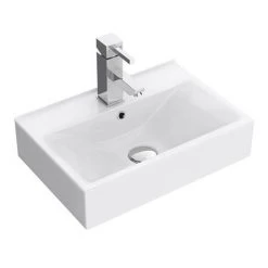 Kyoto Rectangular Basin 1TH - 450 x 310mm 7 Kyoto Rectangular Basin 1TH - 450 x 310mm -Basin Kitchen Sinks Shop VES101 dt2 460