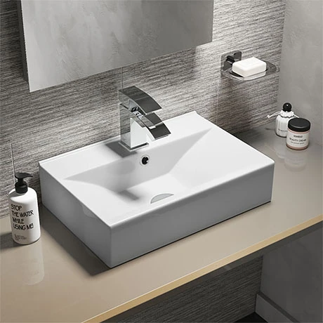 Kyoto Rectangular Basin 1TH - 450 x 310mm 1 Kyoto Rectangular Basin 1TH - 450 x 310mm
