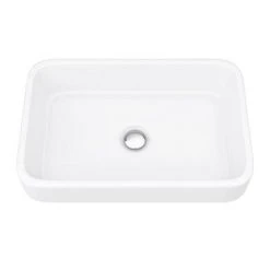 Miami Counter Top Basin 0TH - 550 x 350mm -Basin Kitchen Sinks Shop VES205 detail3 460