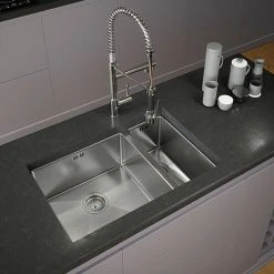 Venice 1.5 Bowl Undermount Stainless Steel Kitchen Sink