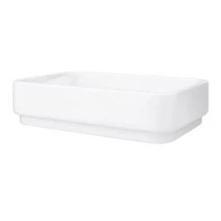 600 x 450mm White Shelf with Miami Basin -Basin Kitchen Sinks Shop WSVES205 DETAIL2 460